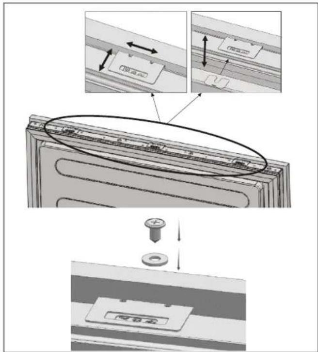 BERTAZZONI RBM90S5FPNS - INSTALLING THE FREEZER CUSTOM DOOR PANEL - 3