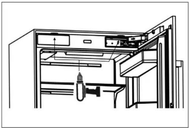 BERTAZZONI RBM90S5FPNS - INSTALLERA ANSLUTNINGSFÄSTENA PÅ KYLSKÅPETS SIDOVÄGGAR - 4