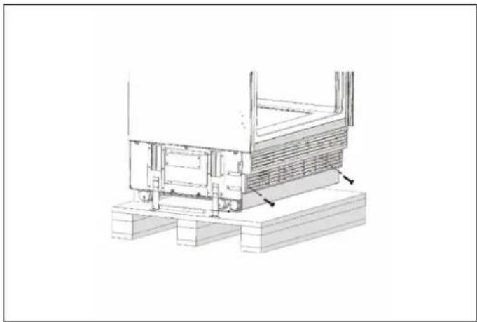 BERTAZZONI RBM90S5FPNS - DE ONDERSTE EN BOVENSTE VENTILATIEROOSTERS VERWIJDEREN - 2