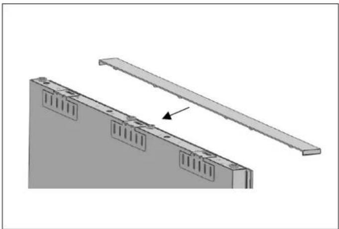 BERTAZZONI RBM90S5FPNS - INSTALLING THE FREEZER CUSTOM DOOR PANEL - 10
