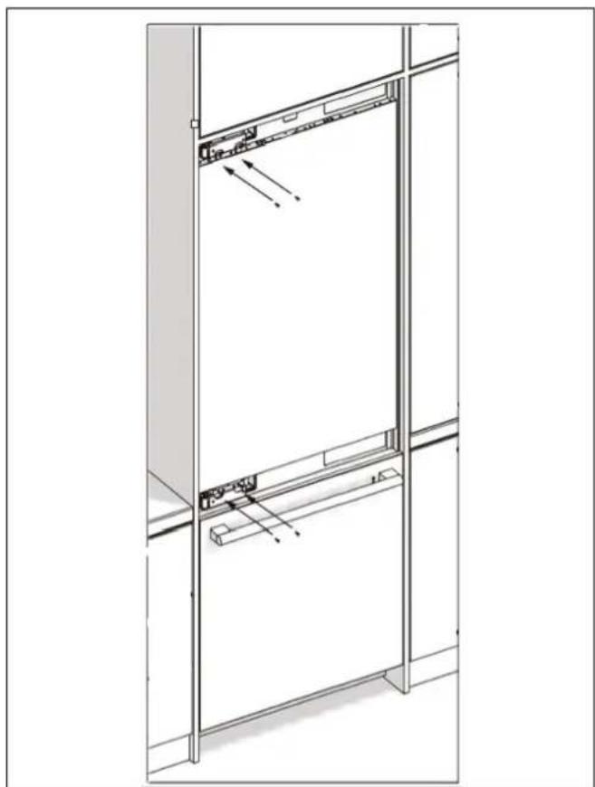 BERTAZZONI RBM90S5FPNS - REEMPLACEMENT DES CHARNIÈRES - 8