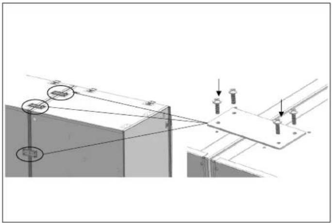 BERTAZZONI RBM90S5FPNS - INSTALLATION DES FIXATIONS ET DES ÉQUERRES DE RACCORDEMENT - 2