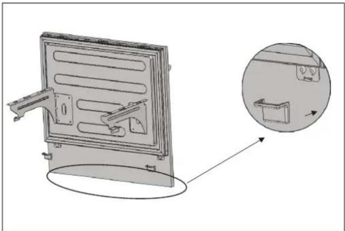 BERTAZZONI RBM90S5FPNS - INSTALLERA FRYSENS ANPASSADE DÖRRPANEL - 5