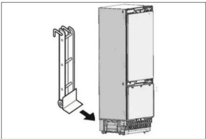 BERTAZZONI RBM90S5FPNS - De koelkast van de houten pallet halen - 4
