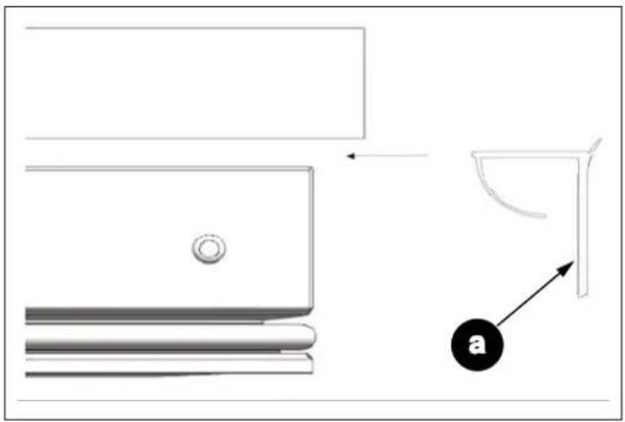 BERTAZZONI RBM90S5FPNS - INSTALLERA FRYSENS ANPASSADE DÖRRPANEL - 11