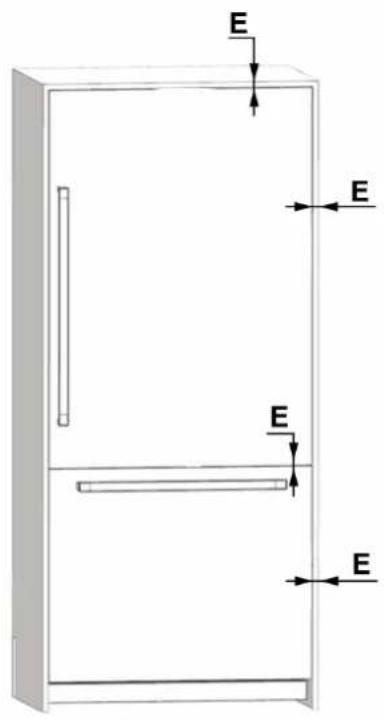 BERTAZZONI RBM90S5FPNS - PANNELLO PORTA PERSONALIZZATO (PER I MODELLI PREDISPOSTI PER IL PANNELLO) - 2