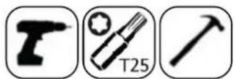 BERTAZZONI RBM90S5FPNS - INRIKTA DEN NEDRE DELEN AV ANPASSAD DÖRRPANEL MED BULTAR - 5