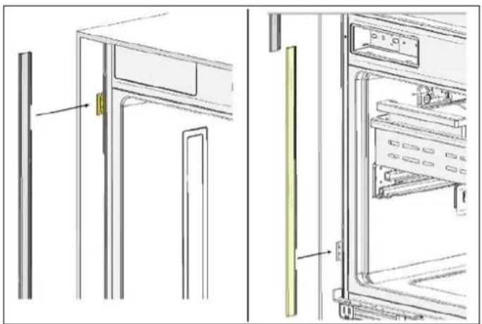BERTAZZONI RBM90S5FPNS - FIXATION DES REVÊTEMENTS DE GARNITURE - 1