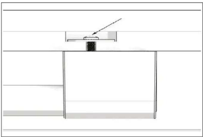 BERTAZZONI RBM90S5FPNS - PRÉPARATION DU PANNEAU DU TIROIR DU CONGÉLATEUR - 3