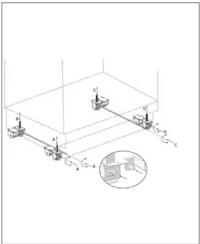 BERTAZZONI RBM90S5FPNS - DE CENTRALE AFWERKING TUSSEN DE KOELKASTEN MONTEREN - 5