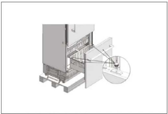 BERTAZZONI RBM90S5FPNS - REMOVING THE FREEZER DRAWER - 1