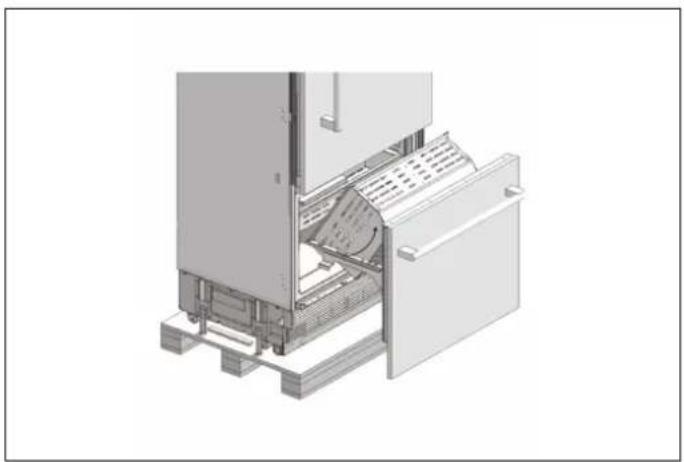 BERTAZZONI RBM90S5FPNS - AVLÄGSNA FRYSLÅDAN - 2