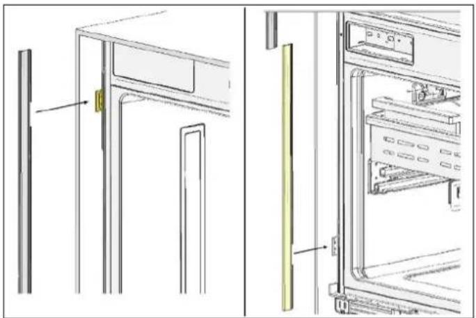 BERTAZZONI RBM90S5FPNS - DE DECORATIEVE AFDEKKINGEN BEVESTIGEN - 1