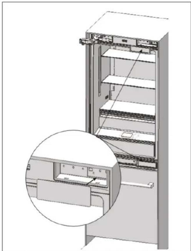 BERTAZZONI RBM90S5FPNS - DE SCHARNIEREN VERVANGEN - 5