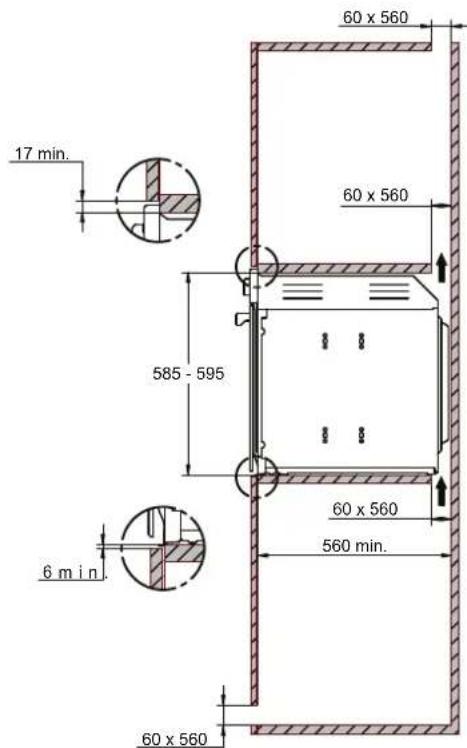 BERTAZZONI FMOD6115ELB1 - INSTALLAZIONE A COLONNA - 2