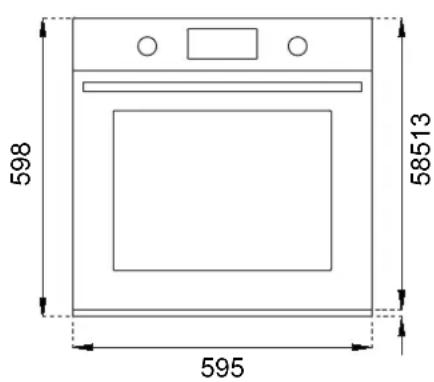 BERTAZZONI FMOD6115ELB1 - INTRODUCTION DU FOUR - 2