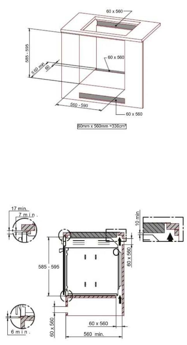 BERTAZZONI FMOD6115PLB2 - INSTALLATION UNDERNEATH A BUILT-IN HOB - 1