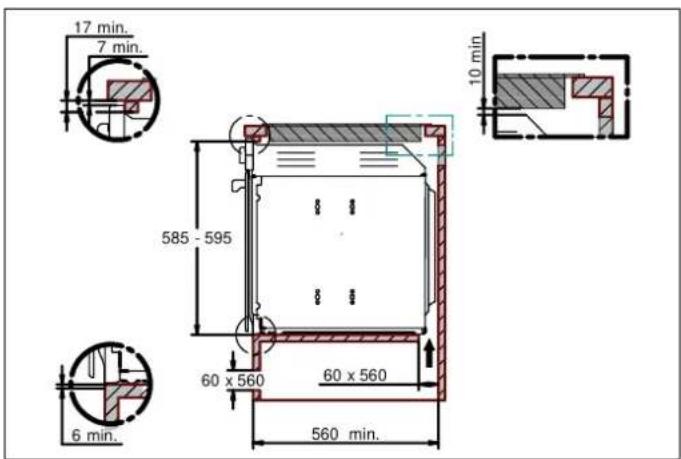 BERTAZZONI FMOD6117PTB1 - INSTALLAZIONE SOTTO PIANO INCASSO - 2