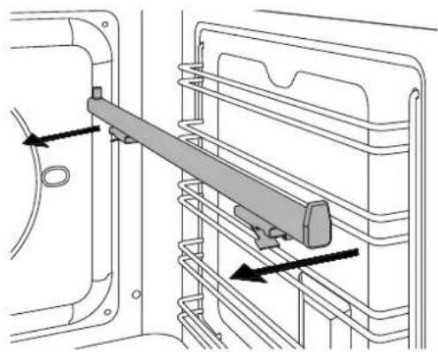 BERTAZZONI FMOD6117VTB1 - Removing the Telescopic Rails - 1