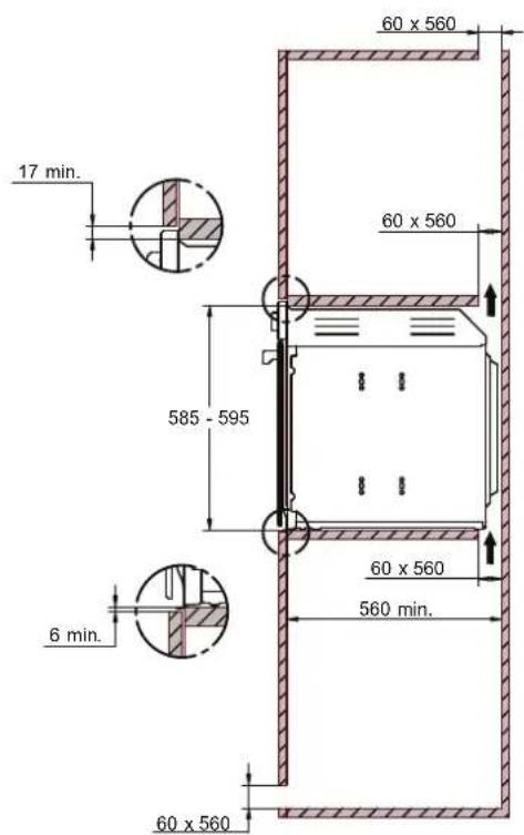 BERTAZZONI FMOD6117VTB1 - INSTALLAZIONE A COLONNA - 2