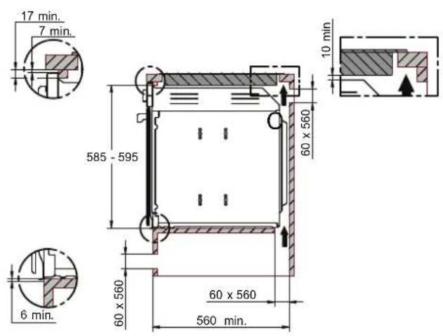 BERTAZZONI FMOD6117VTB1 - INSTALLAZIONE SOTTO PIANO INCASSO - 3
