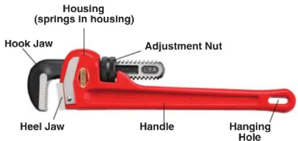 Hook Jaw Housing (springs in housing) Adjustment Nut USA Heel Jaw Handle Hanging Hole