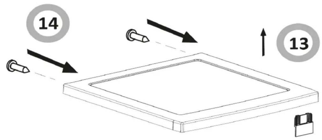 AMICA KS 361 120 W - WAARSCHUWING: Brandgevaar / brandbare materialen - 10