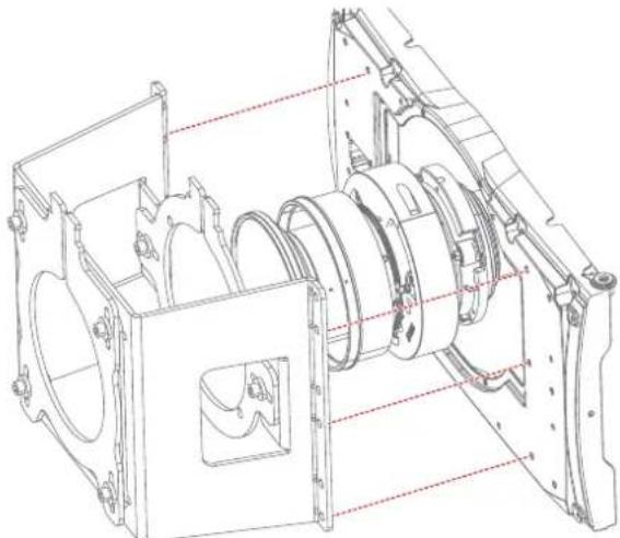 Barco Bragi - Comment procéder à l'installation sur le projecteur. - 1