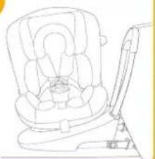 Joie I-Spin Multiway - Sådan spændes barnet fast - 1