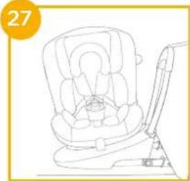 Joie I-Spin Multiway - Používanie režimu batolata (Výška dietata 40 až 105 cm/Hmotnost dietata ≤ 18,5 kg/dojča až 4 roky) - 1