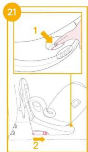 Joie I-Spin Multiway - Removing the seat - 2