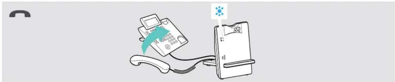 SENNHEISER IMPACT D 30 Phone - Gestion des appels via une fonctionnalité de contrôle des appels (EHS, HSL 10 II) - 3