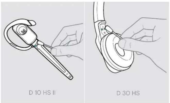 SENNHEISER IMPACT D 30 Phone - ATTENTION - 3
