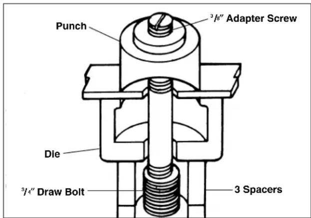 RIDGID HKO-186 - Set-Up To Punch ^1/_2 Holes - 2