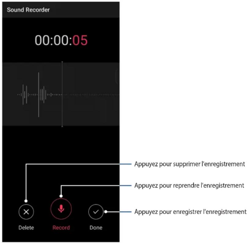 ASUS ROG Phone 8 Pro - Suspendre un enregistrement - 1