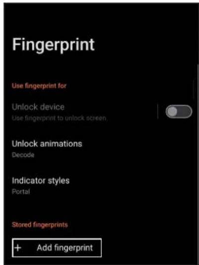 ASUS ROG Phone 8 Pro - Configurer votre empreinte digitale à partir du menu des paramètres - 3