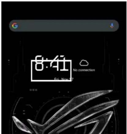 ASUS ROG Phone 8 Pro - Ouvrir l'application Horloge - 1