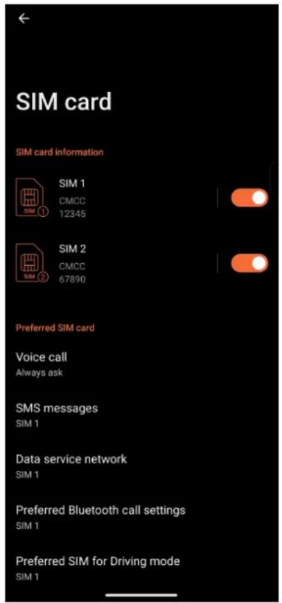 ASUS ROG Phone 8 Pro - Fonctionnalités multi SIM - 1