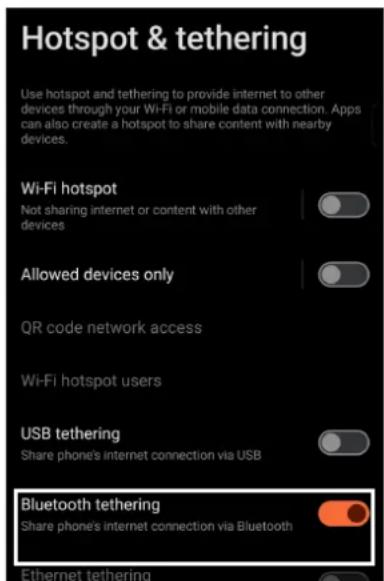 ASUS ROG Phone 8 Pro - Partage de connexion USB - 2