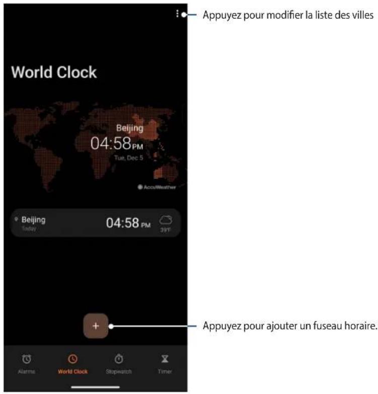 ASUS ROG Phone 8 Pro - Fuseau horaire - 1
