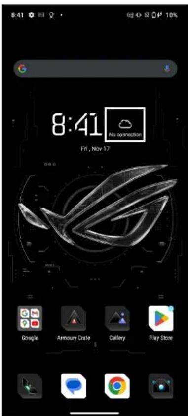 ASUS ROG Phone 8 Pro - Ouvrir l'application Météo - 1