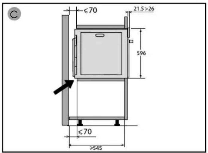 BRANDT BFP2521B - KEUZE VAN DE PLAATSING EN INBOUW - 2