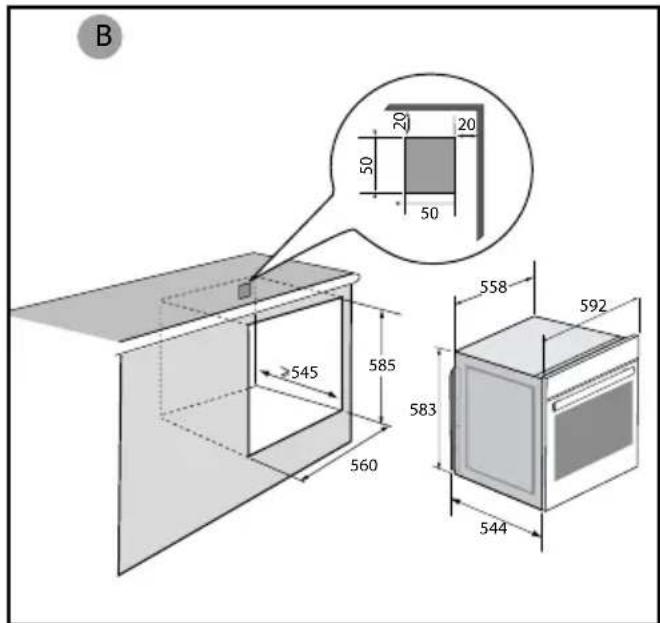 BRANDT BFP2521B - MERK: - 2