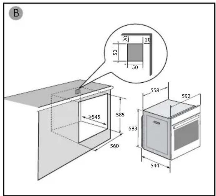 BRANDT BFP2521B - OPGELET : - 1