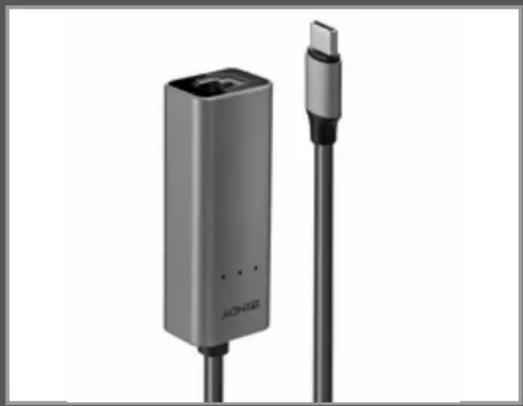 Lindy 43314 - Lindy 43314, Kabelgebunden, USB Typ-C, Ethernet, 2500 Mbit/s, Silber - 1