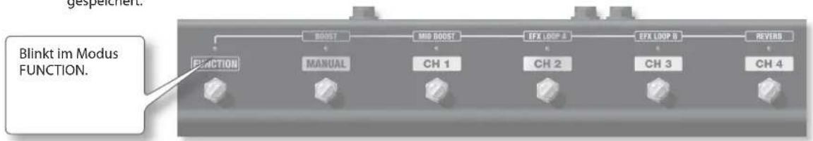 ROLAND GA-212 - Bedienung des Fußpedals - 1