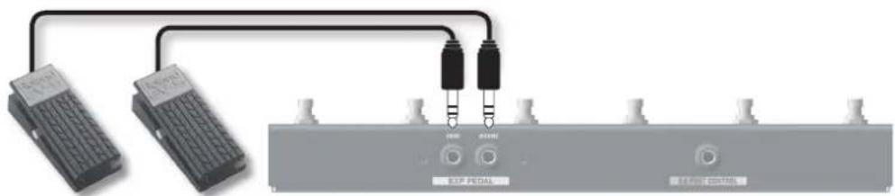 ROLAND GA-212 - Uso dei pedali di espressione - 1