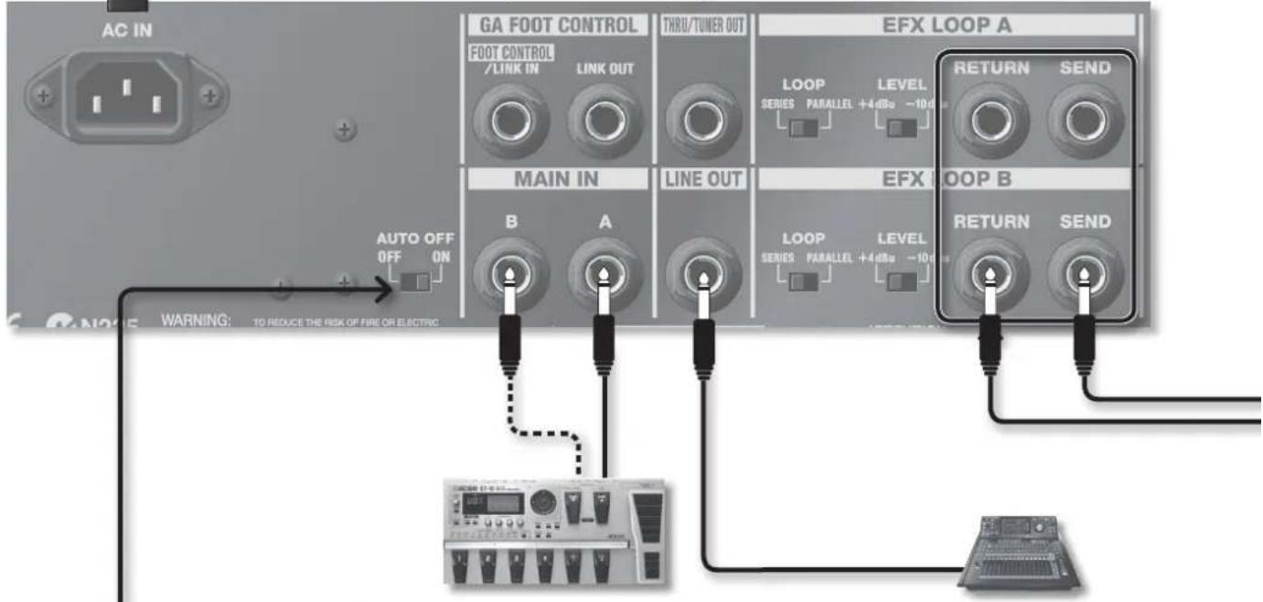 ROLAND GA-212 - THRU/TUNER OUT Jack - 3