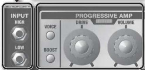 ROLAND GA-212 - Pulsante [MID BOOST] - 1