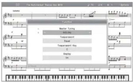 ROLAND HPi-50e - 功能畫面中的基本操作 - 1